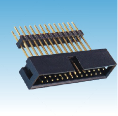 317. 产品名称: 2.54mm  简牛 180度 加排针塑胶