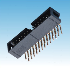 321. 产品名称: 2.54mm 简牛 90度
