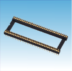 336. 产品名称: 1.778mm 圆针  IC座 180度