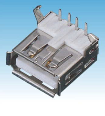 357. 产品名称: USB A Type板端 母座 90度/SMT  