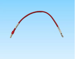 454. 产品名称：新能储能设备内部连接线UL10269/10AWG/RNB5.5-5冷压端子/EVN6012管型端子线束定制加工
