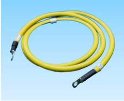 461. 产品名称： 新能源光充电桩内部大功率线束/UL1015 2AWG/黄绿色/SC35-10铜管端子/线束定制加工