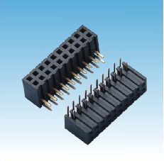 188. 产品名称: 2.00mm 排母  双排 单侧90度