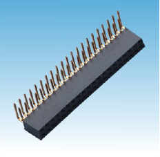 190. 产品名称: 2.00mm 排母 双排 90度 Y型