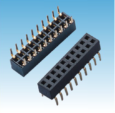 191. 产品名称: 2.00mm 排母 双排 蜈蚣脚 W5.0/6.0