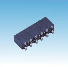 254. 产品名称: 3.96mm 排母 单排 SMT