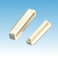264. 产品名称: 0.8mm 板对板 公/母座 单槽