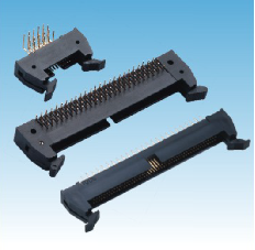 289. 产品名称: 1.27*2.54mm 牛角90/180度 四排脚